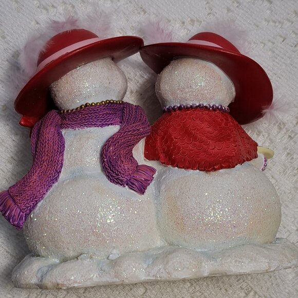 Simply Sassy Snowfriends Hamilton Collection Our Friendship Is Snow Delightful - Picture 4 of 6